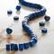 12 Pack: Blue Dyed Lapis Heishi Beads by Bead Landing™